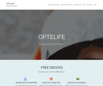 Optelife.com(Lifestyle) Screenshot