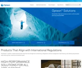 Opteon.com(Solutions) Screenshot