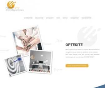 Optesite.com(Optesite, votre agence marketing digital) Screenshot