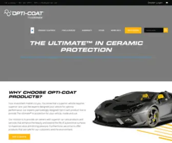 Opti-Coat.net Screenshot