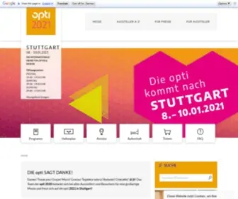 Opti-Munich.com(Opti ) Screenshot