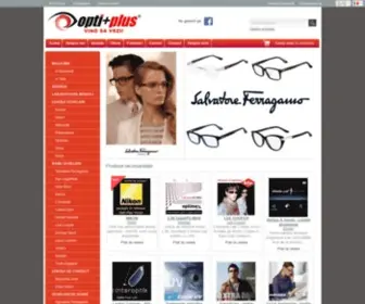 Opti-Plus.ro(OptiPlus Optica) Screenshot