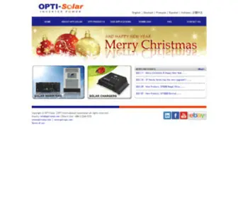 Opti-Solar.com(Opti) Screenshot
