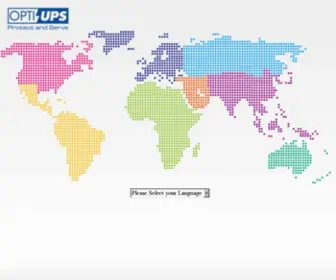 Opti-UPS.com(Opti UPS) Screenshot