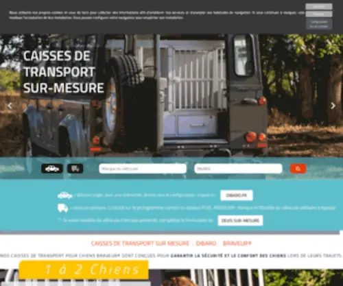 Optiamenagement.com(Caisse de transport Braveur et pharmacie vétérinaire sur) Screenshot