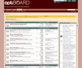 Optiboard.com(Optical) Screenshot