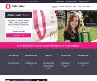 Optic-Kleer.com(Windshield Replacement & Repair) Screenshot