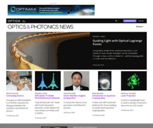 Optica-OPN.org(Optica OPN) Screenshot