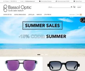 Opticabassol.com(Bassol Optic) Screenshot