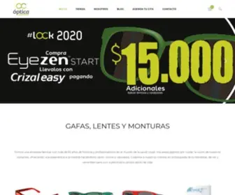 Opticacolombiana.com(Lentes) Screenshot