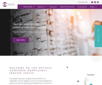 Opticalcomplaints.co.uk(Optical Complaints) Screenshot
