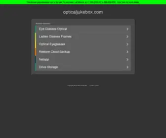 Opticaljukebox.com(Opticaljukebox) Screenshot