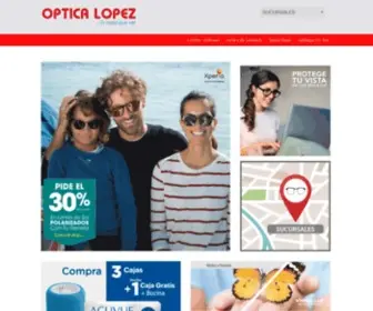 Opticalopez.net(Óptica López) Screenshot