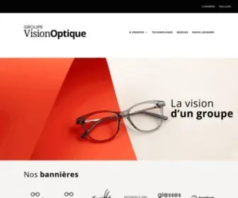 Opticalvisiongroup.com(Groupe Vision Optique) Screenshot