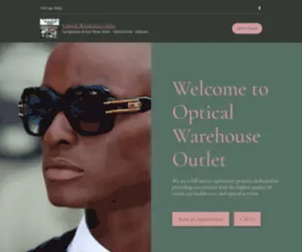 Opticalwarehouseoutlet.com(Optical Warehouse Outlet) Screenshot