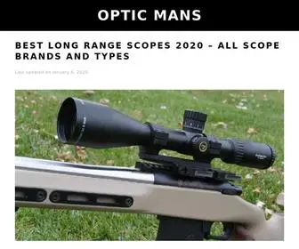 Opticmans.com(Optic Mans) Screenshot