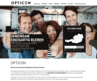 Opticon.co.at(OPTICON Handels GmbH) Screenshot