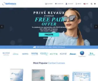 Opticontacts.com(Contact Lens and Eyewear Retail Experts) Screenshot