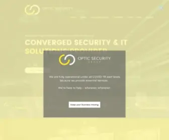 Opticsecuritygroup.com(Security) Screenshot