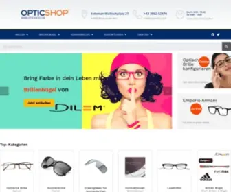 Opticshop.com(Angebote mit Biss) Screenshot