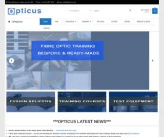 Opticus.co.uk(OTDR) Screenshot