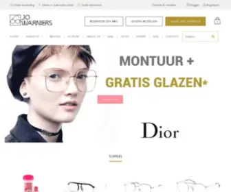 Optiekjowarniers.be(Optiek Jo Warniers) Screenshot