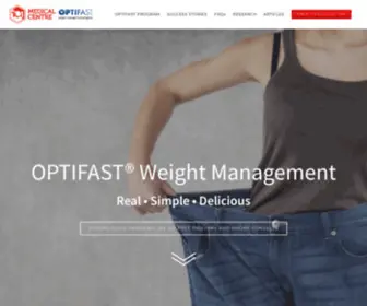 Optifasttoronto.ca(OPTIFAST at 101 Medical Centre) Screenshot