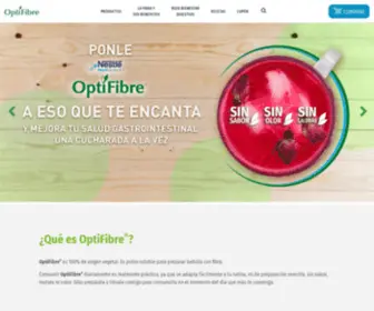 Optifibre.com.mx(OPTIFIBRE®) Screenshot