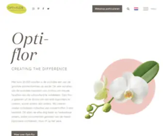 Optiflor.nl(Unieke orchideeën collecties van onovertroffen 5) Screenshot