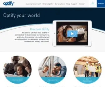 Optify.net(Digital Marketing) Screenshot