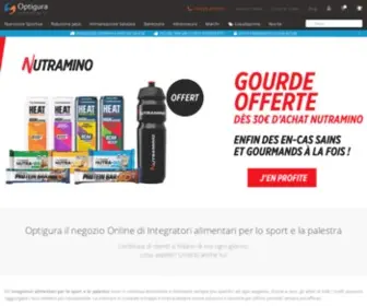 Optigura.it(Integratori Sport e Palestra) Screenshot