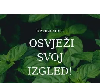 Optikamint.hr(OPTIKA MINT) Screenshot