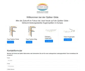 Optiker-Gilde.de(Optiker Gilde) Screenshot