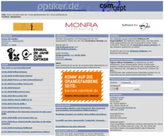 Optiker.de(Die Kommunikationsplattform f) Screenshot