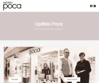 Optikkopoca.fi(Etusivu) Screenshot