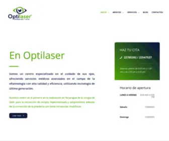 Optilaser.com.ni(Inicio) Screenshot