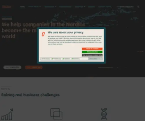 Optilon.dk(Optimizing your business through Supply Chain 2021) Screenshot