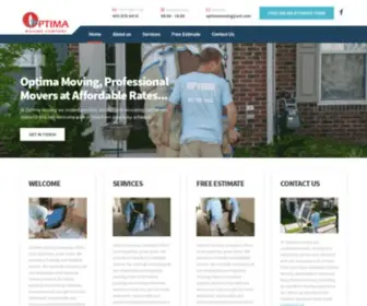 Optima-Moving.com(Professional Movers) Screenshot