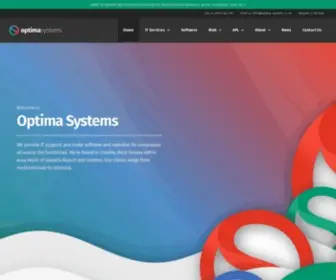 Optima-SYstems.co.uk(Optima Systems) Screenshot