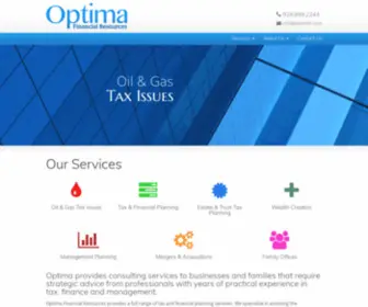 Optimafr.com(Opitma Financial Services) Screenshot