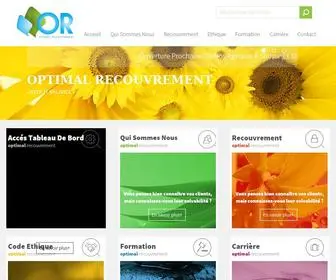 Optimal-Recouvrement.com(Recouvrement) Screenshot