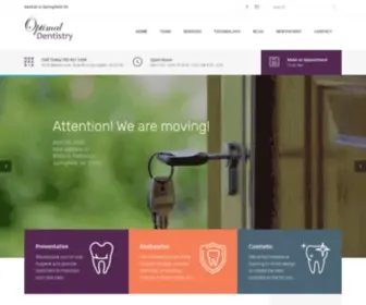 Optimaldentistry.com(Optimal Dentistry) Screenshot