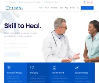 Optimalhealthregenerativemedicine.com(Optimal Health Regenerative medicine) Screenshot