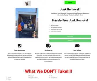 Optimaljunkremoval.com(Just another WordPress site) Screenshot