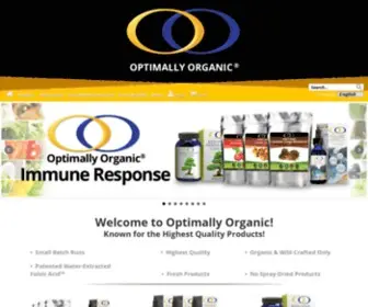 Optimallyorganic.com(Optimally Organic) Screenshot