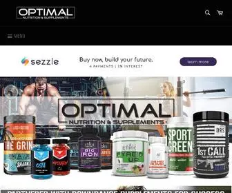 Optimalnutritionandsupps.com(Optimal Nutrition & Supps) Screenshot