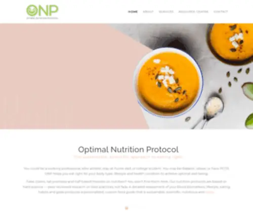 Optimalnutritionprotocol.com(Optimal Nutrition Protocol) Screenshot