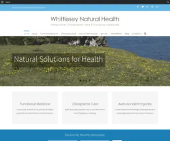 Optimalwellness.net(Whittlesey Natural Health Center in Novato) Screenshot