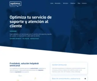 Optimasolutions.es(Partner Freshdesk España) Screenshot