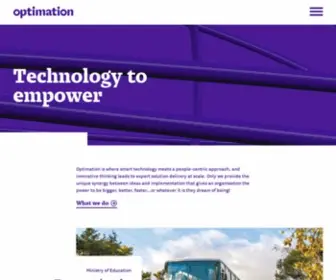Optimation.co.nz(Optimation Group) Screenshot